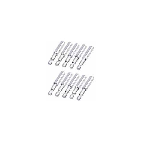 Porte-embout magnétique, porte-embout magnétique puissant, tige hexagonale 1/4 pour tournevis/perceuse/visseuse à percussion/porte-embout magnétique