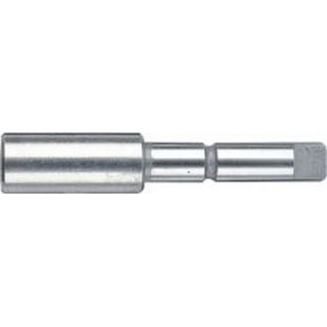 Porte-embouts 1/4'' à tige fine Ø 7 mm, douille en acier inoxydable, Plage de Long. : 55-74 mm
