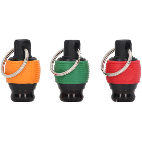 Porte-embouts magnétique 1/4" avec extension et anneau - Lot de 3 adaptateurs pour visseuse