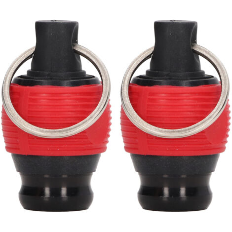 Porte-embouts magnétique 1/4" pour tournevis, fixation rapide, durable et anti-usure, couleur rouge vif