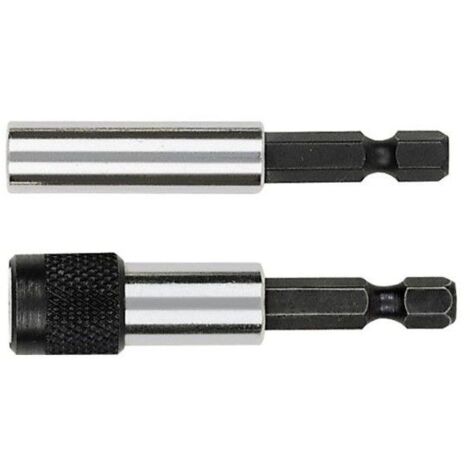 Porte-embouts universel dans une boîte en plastique (Guide 1/4" x 60 mm)  WITTE 426006