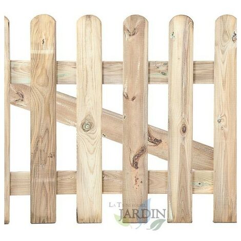Porte en bois classique 120 x 100 cm