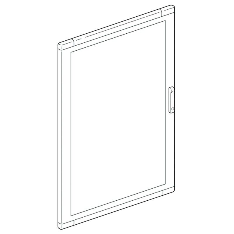 Porte vitrée Bticino pour cadres à montage mural et encastré sdx IP43 94550VE