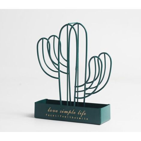 Porte-encens anti-moustiques, support en fer anti-moustiques suspendu (cactus vert), porte-encens anti-moustiques pour la maison, le jardin et le camping One Piece