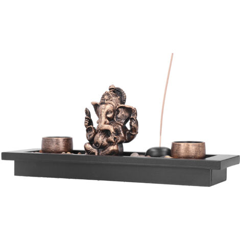 Porte-encens Éléphant Bouddha Décoration Maison Zen Feng Shui