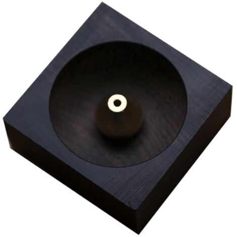 Porte-encens en bois, style zen, en bois de santal, avec insert pour encens à petits fils, idéal pour la méditation à la maison ou dans un espace yoga.