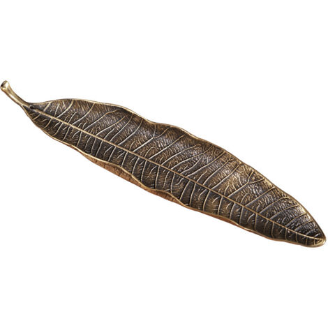 Porte-encens en forme de feuille, récupérateur de cendres, porte-bâton d'encens, accessoires de décoration pour la maison