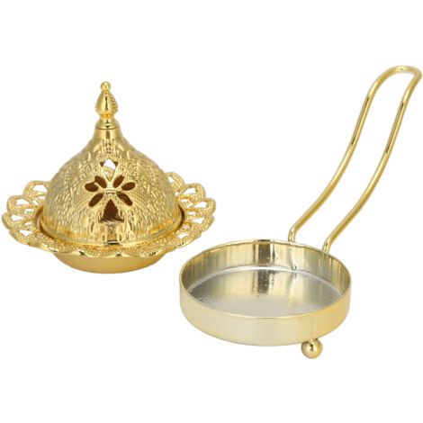 Porte-encens en métal design contemporain - Idéal pour diffusion d'huiles essentielles, décoration intérieure ou spa