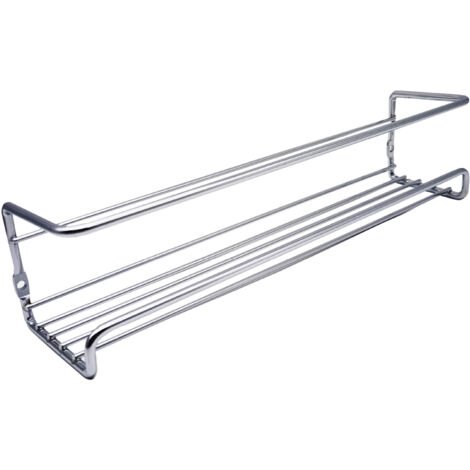 Porte Épices Cuisine Étagère à Épices Adhésif Acier Inoxydable Mural Etagère de Douche 2 Pack