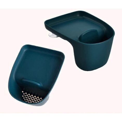 Porte-éponge avec ventouse, organisateur d'évier pour la cuisine, porte-éponge à récurer