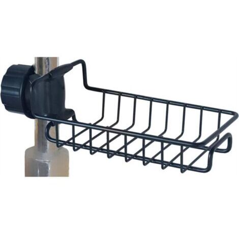 Porte-éponge de cuisine en acier inoxydable, organiseur d'évier, brosse à savon, égouttoir à vaisselle liquide