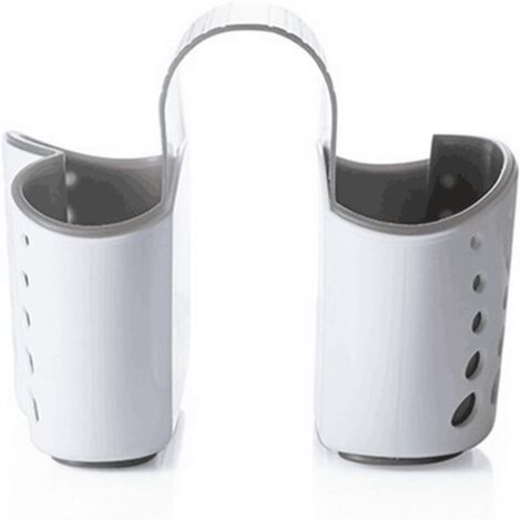 Porte-éponge d’évier de cuisine - Panier suspendu de type égouttoir - Panier double usage - Égouttoir créatif