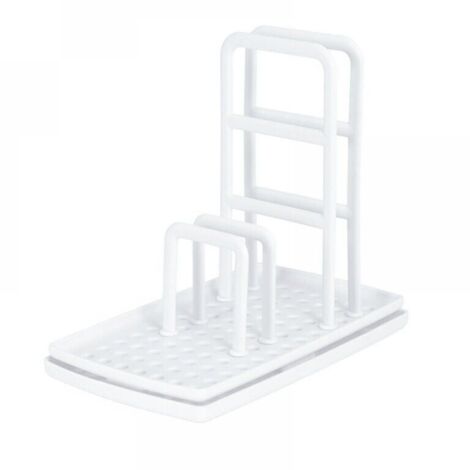 Porte-éponge en plastique évier de cuisine porte-éponge, porte-savon multifonctionnel éponge égouttoir évier plateau pour la cuisine à la maison