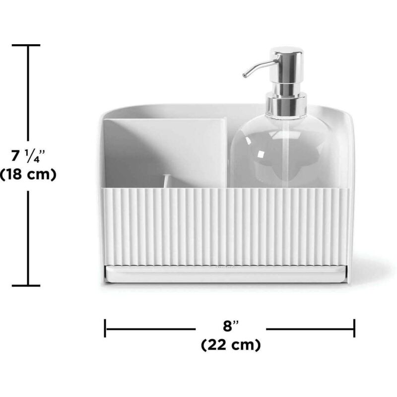 Porte éponge et pompe à savon Sling