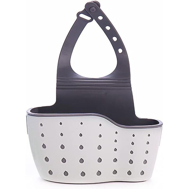 Porte-Éponge pour Évier de Cuisine,Panier Suspendu de Type Égouttoir,Égouttoir Panier Suspendu,Évier Étagère de Rangement,Porte Éponge de