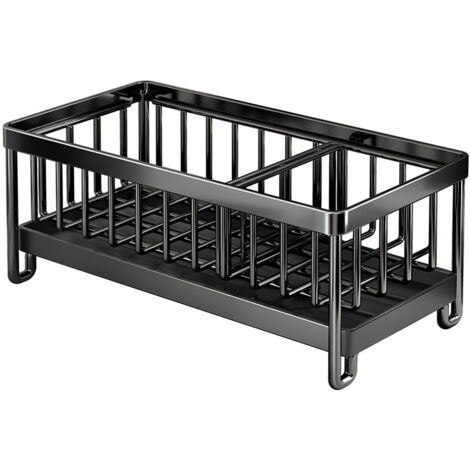 porte-eponges et chiffons en acier inoxydable pour cuisine plan de travail evier panier egouttoir multifonction