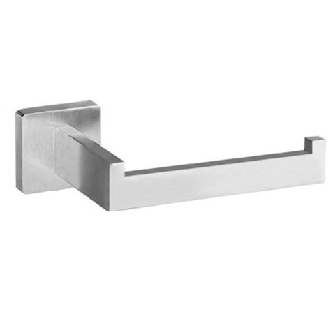 Porte-essuie-tout en acier inoxydable (tube carré perforé court)
