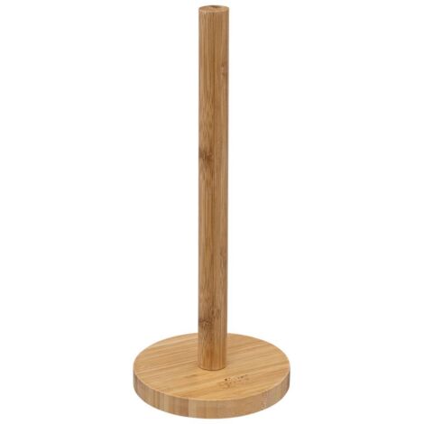 EDM Porte-essuie-tout en bambou Naturel 14x32 cm