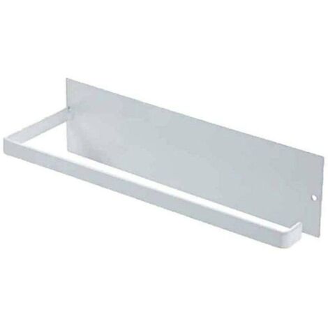 Porte-essuie-tout, porte-essuie-tout de cuisine, porte-rouleau, porte-rouleau mural, compatible avec les essuie-tout de cuisine, longueur de la tige environ 26 cm, blanc