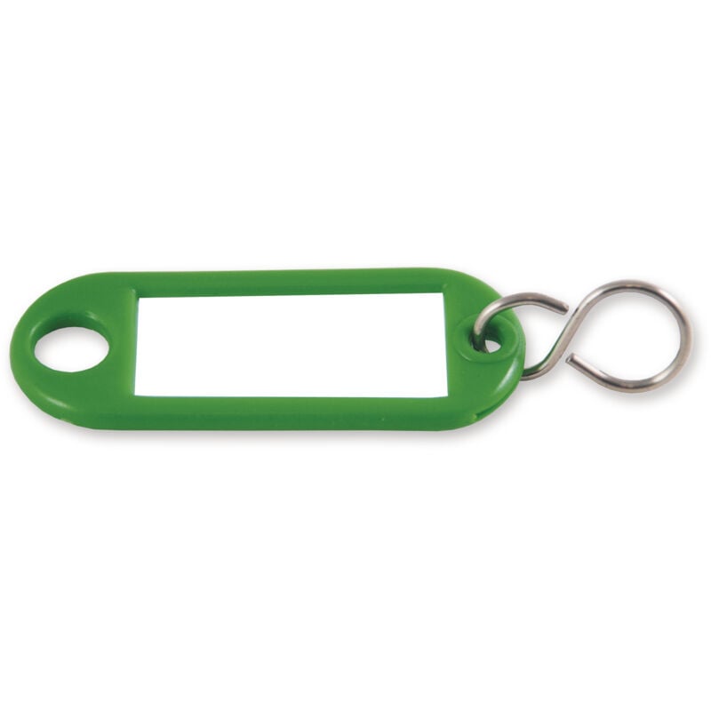 Chapuis - Porte-étiquettes vert avec esse paquet de 100 7122/13V