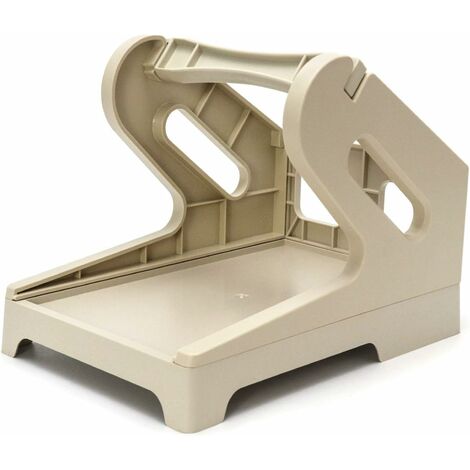 Porte étiquette pour étiquettes en rouleau, pour imprimante d'étiquettes thermique de bureau, Kaki