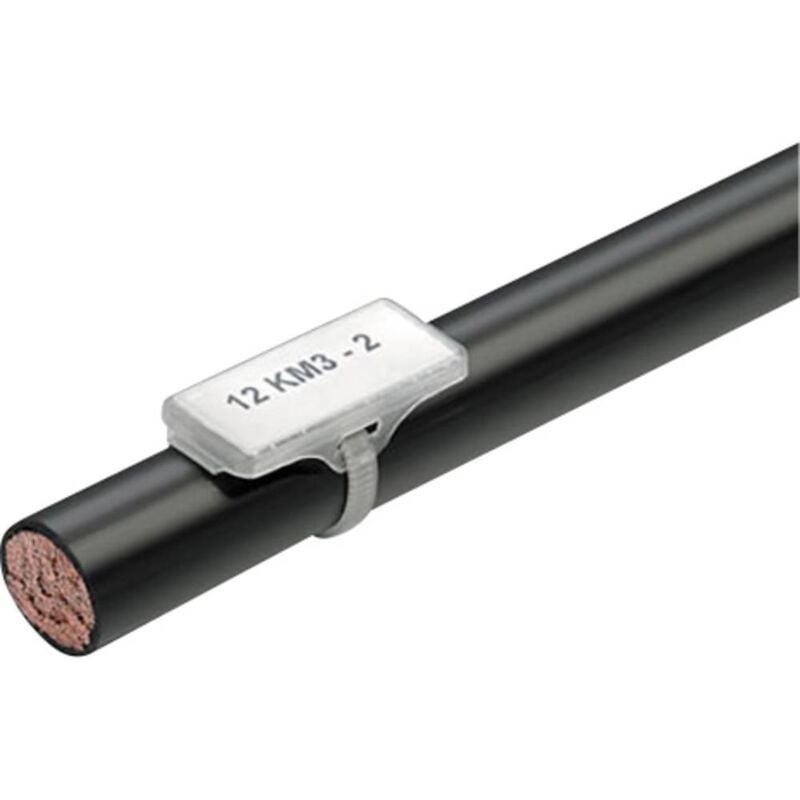 Porte-étiquette Weidmüller wkm 18/43 1610700000-50 Surface de marquage: 18 x 43 mm transparent 50 pc(s)