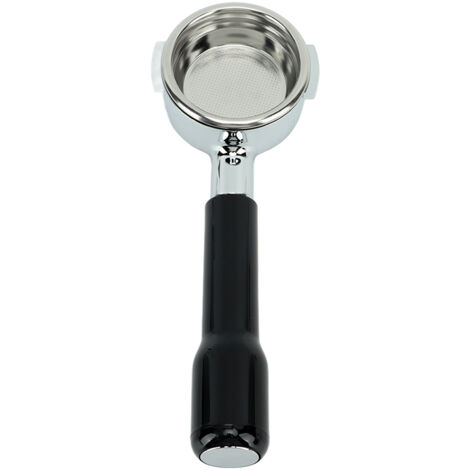Porte-filtre à café 58mm E61, filtre monocouche, sans fond, portable, pour la maison, café, C2, plastique noir