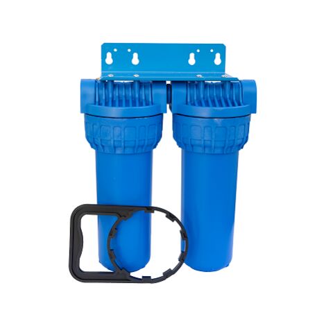 Porte filtre à eau double opaque