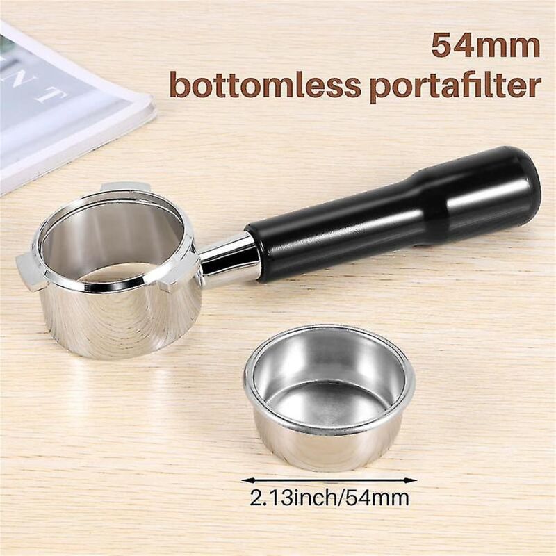 Fei Yu - Porte-filtre sans fond de 54 mm compatible Breville Barista Express Bes870xl b
