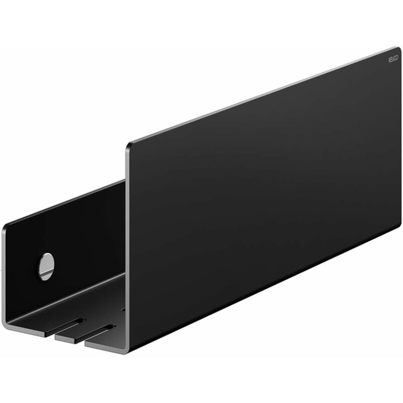 Accessoires de salle de bains - Étagère, longueur 32 cm, noir mat 24952370000 - Keuco