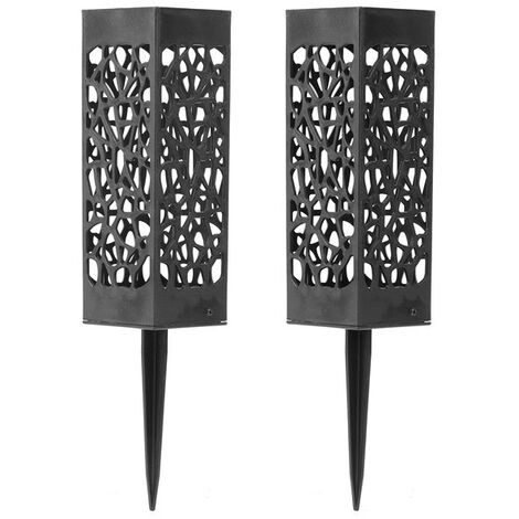 Porte-fleurs pour cimetière commémoratif, 1 ou 2 pièces, support creux pour fleurs, marqueur de fleur, chemin, décorations de jardin,2pcs,Isral