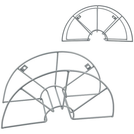 Porte-flexible Métallique Plastifié 43x15x23cm Edm