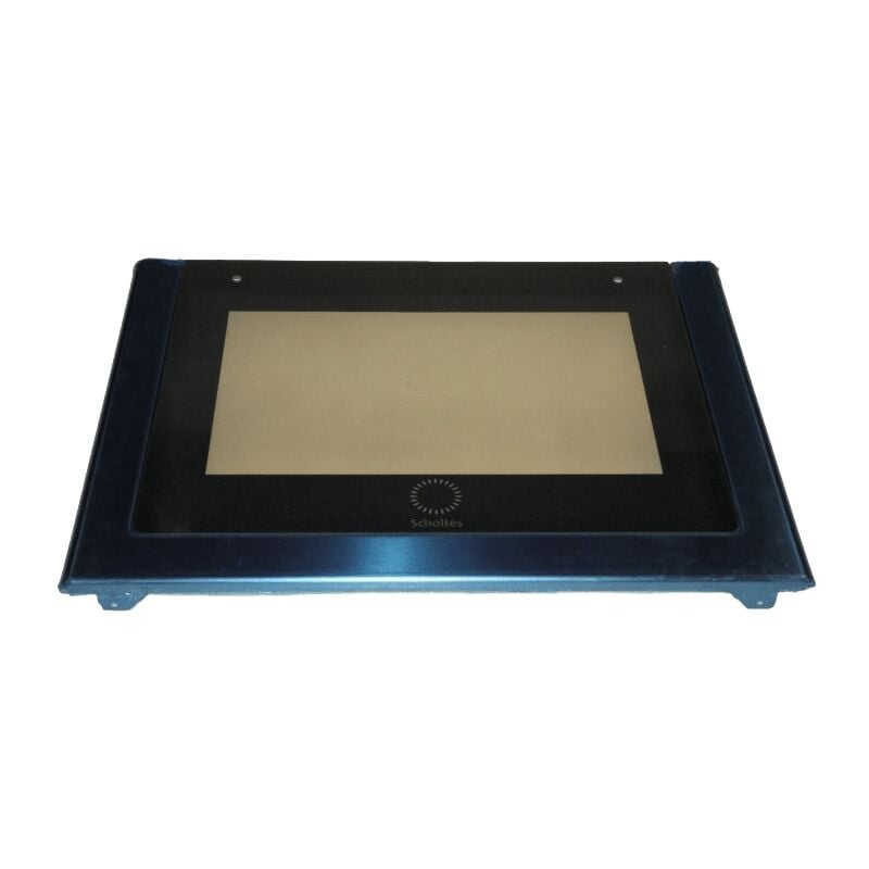Porte four + verre inox pour four Scholtes C00117191