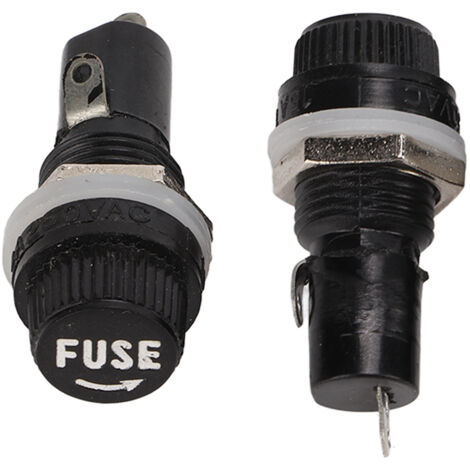 Porte-fusible 5x20mm 10A 250V, 100 unités pour tableau électrique, appareils électroniques et poste à souder