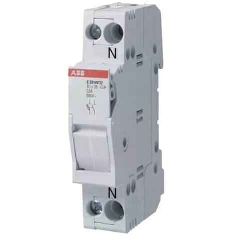 Porte-fusible ABB taille 10 x 38mm 32A 400V ( Prix pour 1 )
