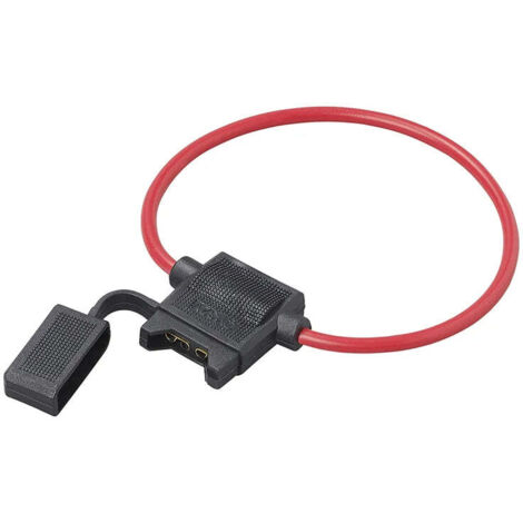 Porte-fusible en ligne pour fusible à lame standard