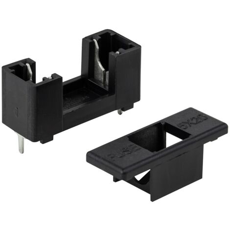 Porte-fusible monté sur circuit RS PRO taille 5 x 20mm 6.3A 250V c.a.