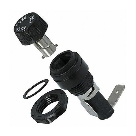 Porte-fusible monté sur panneau Eaton Eaton Bussman taille 6.3 x 32mm 20A 250V c.a. ( Prix pour 1 )
