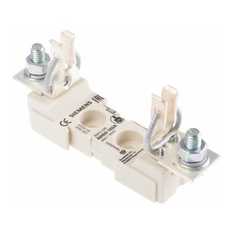 Porte-fusible monté sur rail Siemens taille 00 160A 690V c.a. ( Prix pour Paquet de 3 )
