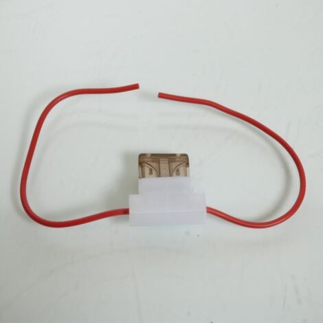 Porte fusible plat enfichable 7.5A 0.75mm² pour moto scooter auto