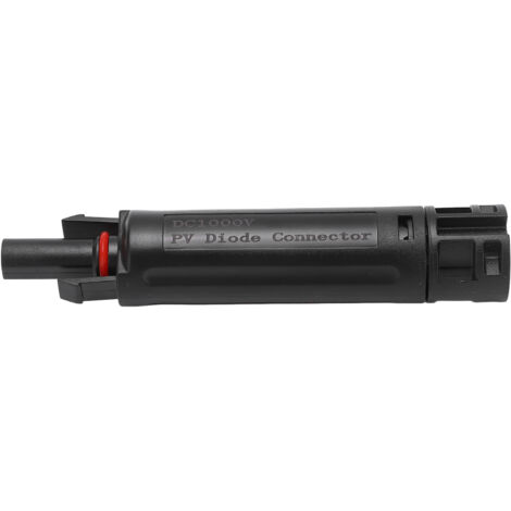 Porte-fusible solaire étanche IP68 pour câbles panneaux PV, 1000V DC, protection 20A