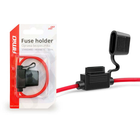 Porte-fusible standard avec câble de 30 cm amio-02337