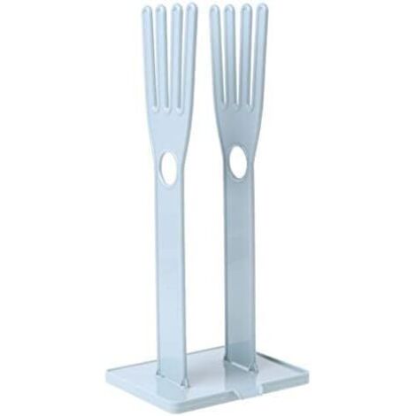 Porte-gants de cuisine amovible (bleu)