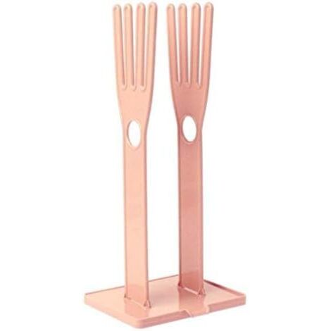 Porte-gants de cuisine amovible (rose)