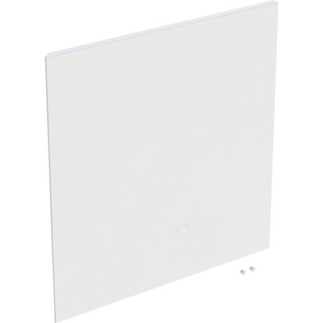 Porte GE pour meuble suspendu carré, 45x46cm, blanc brillant