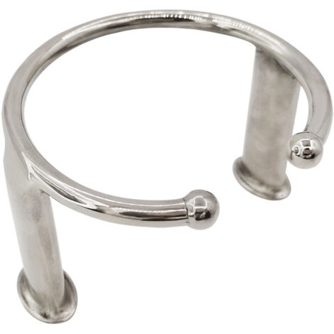 Porte-gobelet à deux pieds en acier inoxydable 316 (1/2/3 ouvertures) pour camping-cars, activités de plein air, bateaux et yachts. Convient également aux applications en acier inoxydable à 3 ouvertur