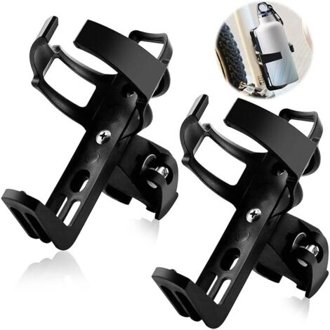 Porte-gobelet de vélo, lot de 2, porte-bouteille de vélo, porte-bouteille rotatif à 360 degrés, porte-bouteille d'eau, porte-bouteille de vélo, porte-gobelet de vélo pour enfants, vélo de montagne