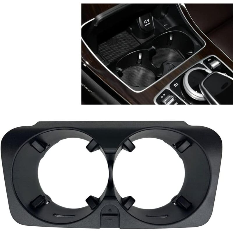 Rapanda - Porte-gobelet de Voiture W205,Porte-Gobelet de Console Centrale A2056800691 Porte-Gobelet Rechange pour Mercedes Classe c W205 / Class e