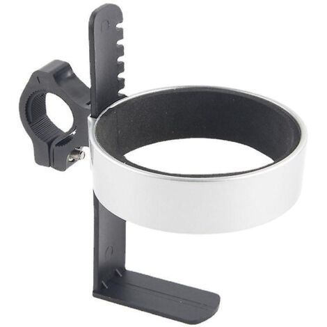 porte-gobelet En Aluminium Pour Guidon De Vlo, Argent 1 Pice Porte-gobelet Pour Vlo Lectrique, Bouteille D'eau Ou De Caf