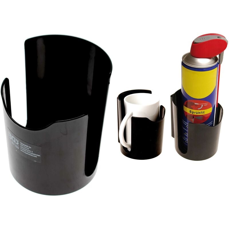 Porte gobelet magnétique pour aérosol bgs 67160